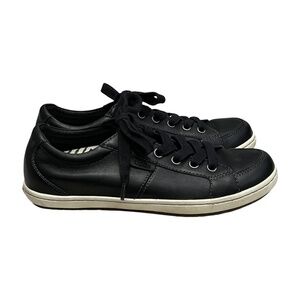 Taos Onward Women’s Casual Comfort Shoes Sneakers Size 7 Black Leather ONW-13974